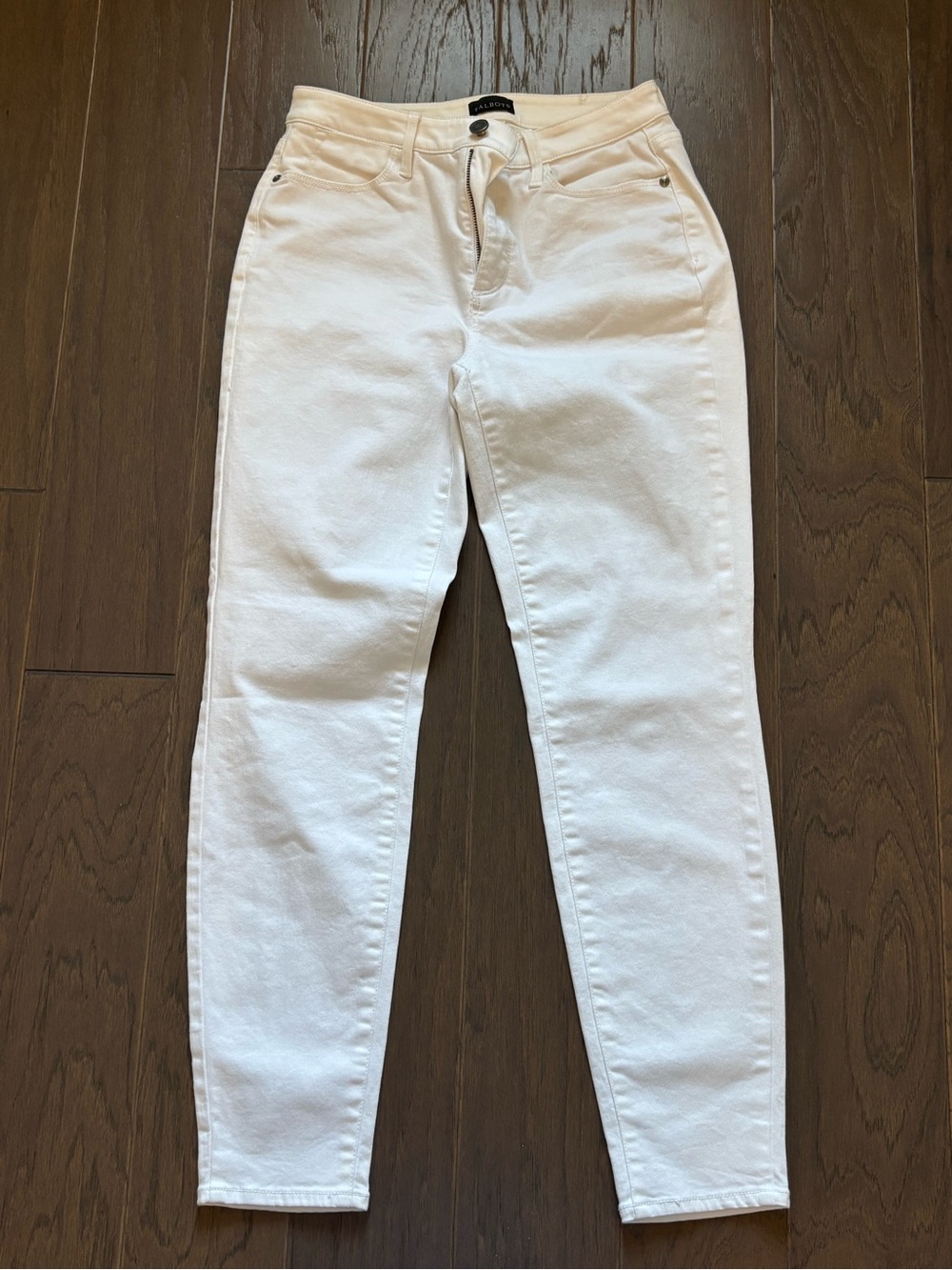 Talbots Slim White Skinny Jeans
